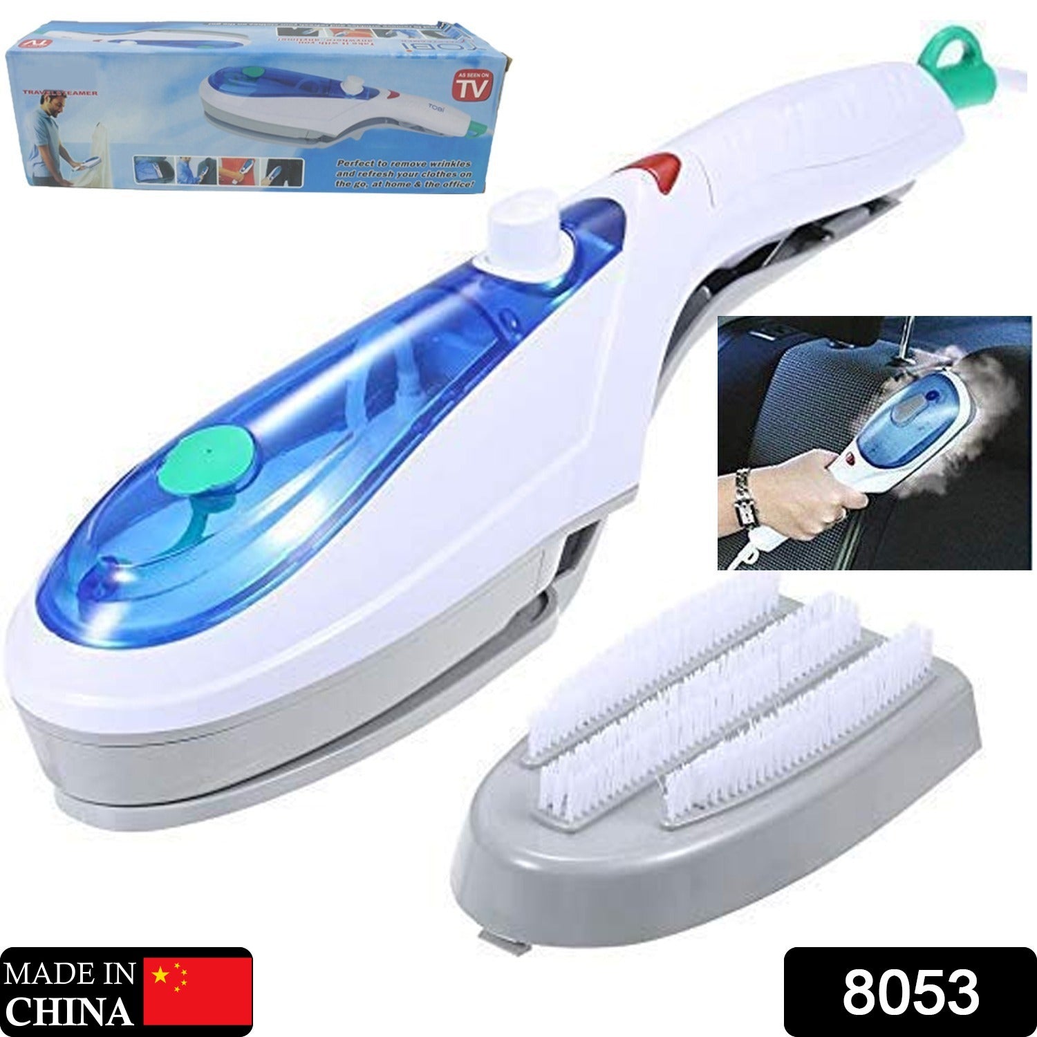 8053 Portable Ironing Machine1 Set Steam Iron Hand Held Crease Removal Portable Ironing Clothes Abs Brush Plush Toy Garment Steamer For Home Steam Iron For Clothes Travel Steamer 8053 Portable Ironing Machine1 Set Steam Iron Hand Held Crease Removal Portable Ironing Clothes Abs Brush Plush Toy Garment Steamer For Home Steam Iron For Clothes Travel Steamer